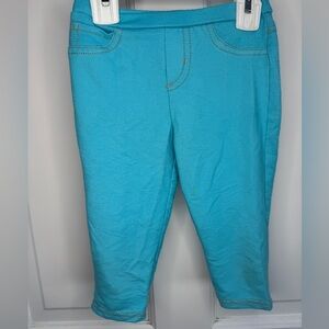 Greendog 3T Blue Heart Girls Leggings Pants